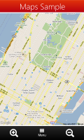 Google Maps and Bing Maps sample